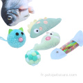 Simulation Wiggle Fish Cat Toys Jouets de poissons en mouvement